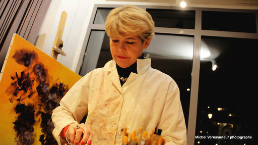 Catherine Sénéchal at work